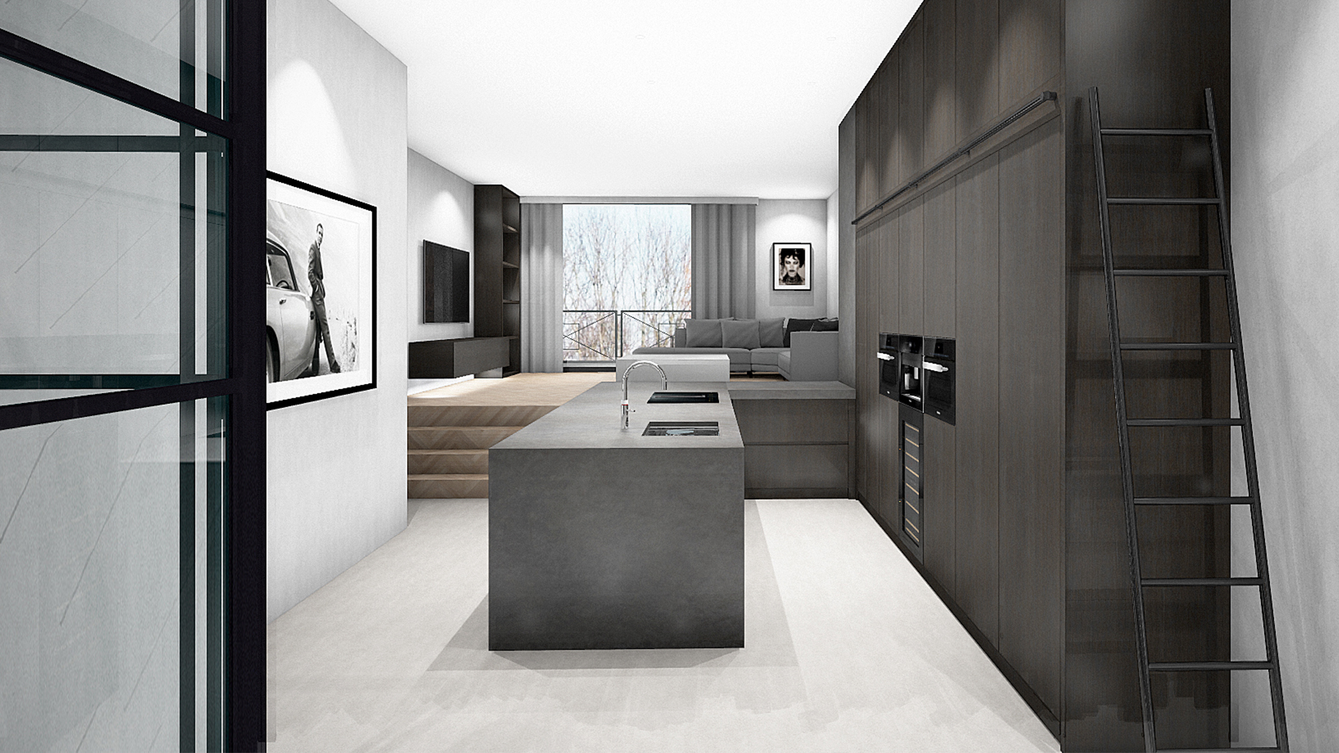 Ontwerp 3D visual door Ecker Interieur